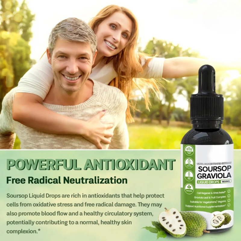 Pure Organic Soursop Drop Extract 🍃