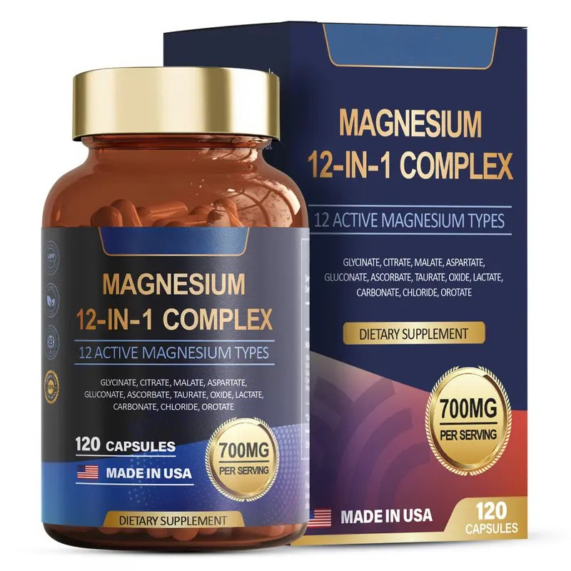 12 in 1 Magnesium Complex Capsules