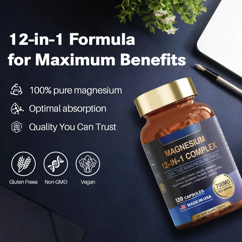 12 in 1 Magnesium Complex Capsules