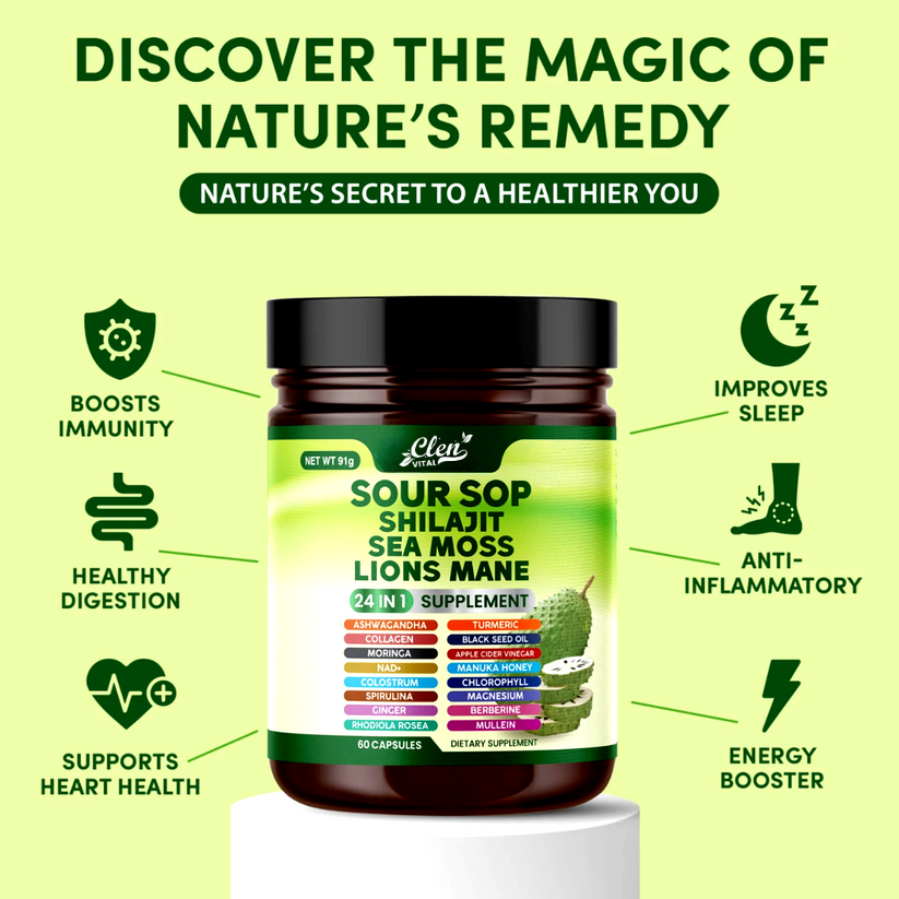 Clenvital™ 24-in-1 Soursop Supplement