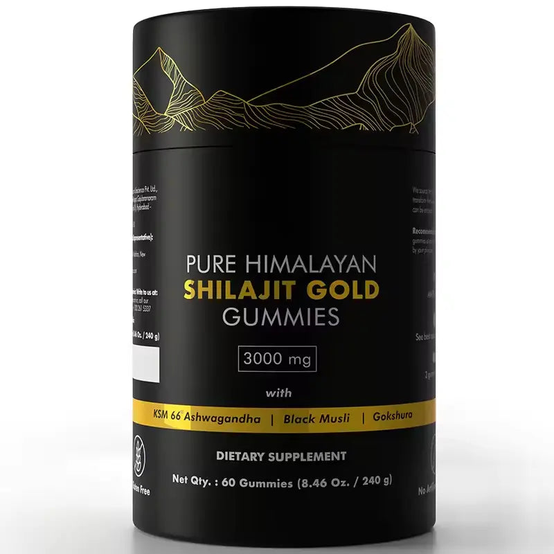 Pure Himalayan Shilajit Gold Gummies 🍬