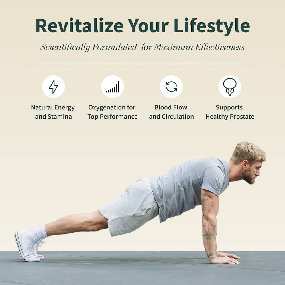Ultimate Men's Health Bundle - Prostate Health + Nitric Oxide Combo 🍃