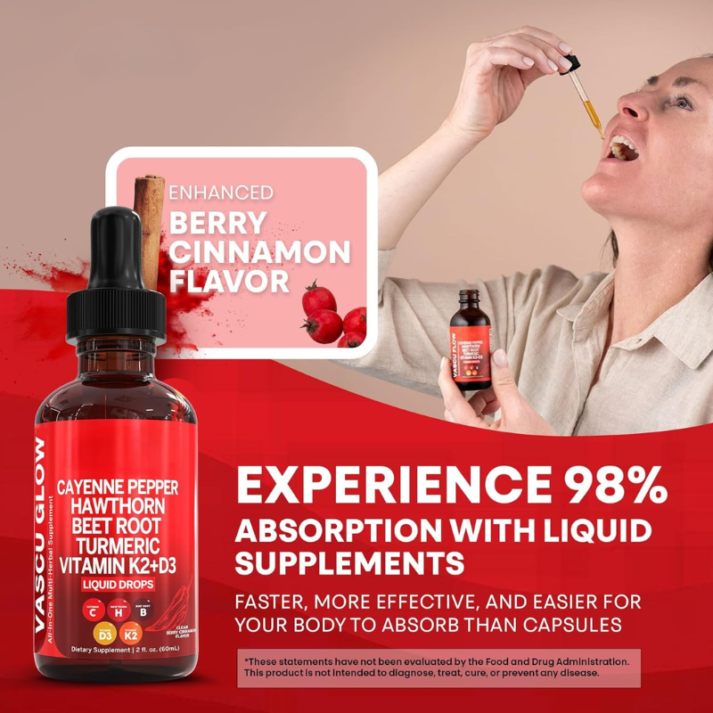 ClenVital™ Cayenne Pepper Supplement Liquid Drop 🍃