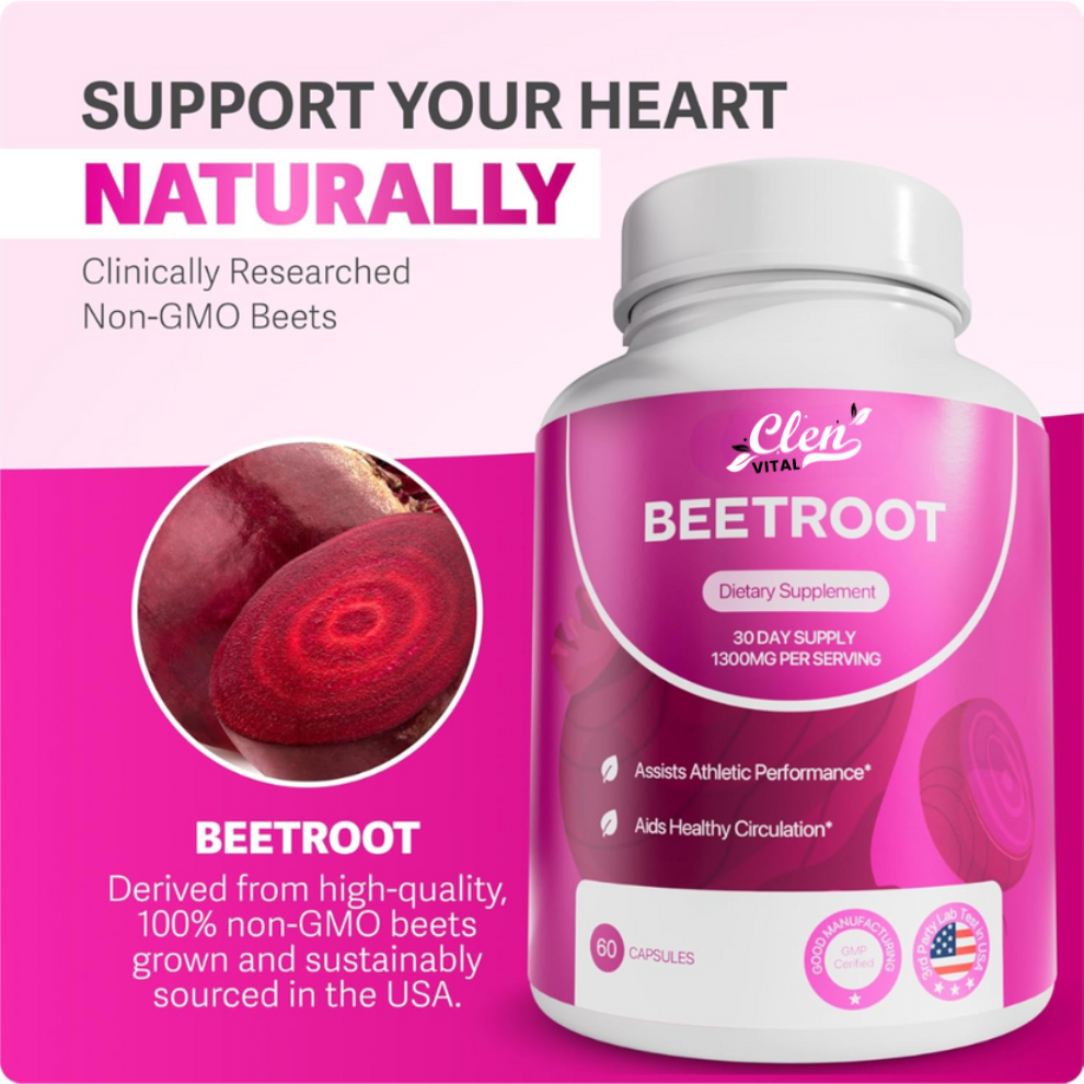 Clenvital™ Organic Beetroot Capsules