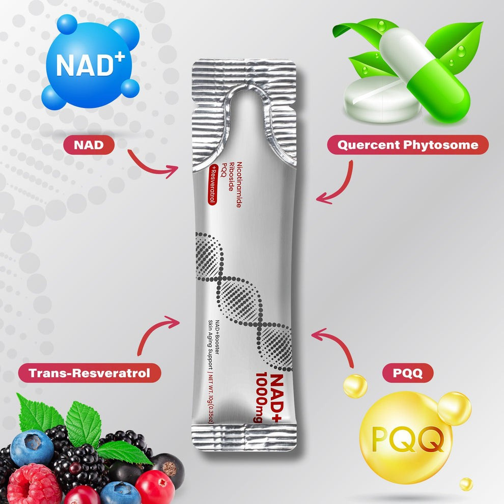 NR1000 NAD⁺ Berry Flavor - 30 Pack 🍃