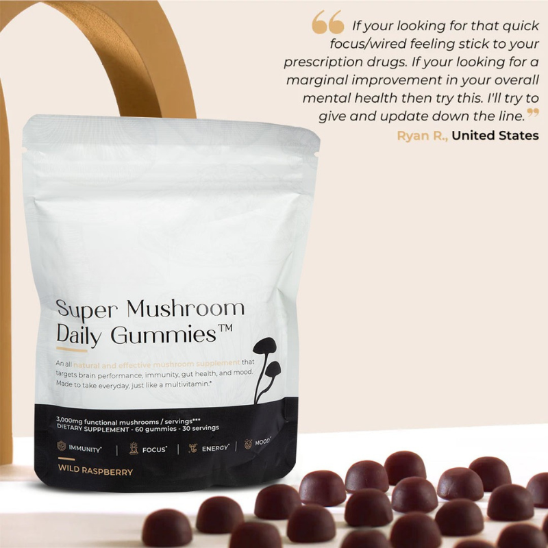 Super Mushroom Daily Gummies 🍄