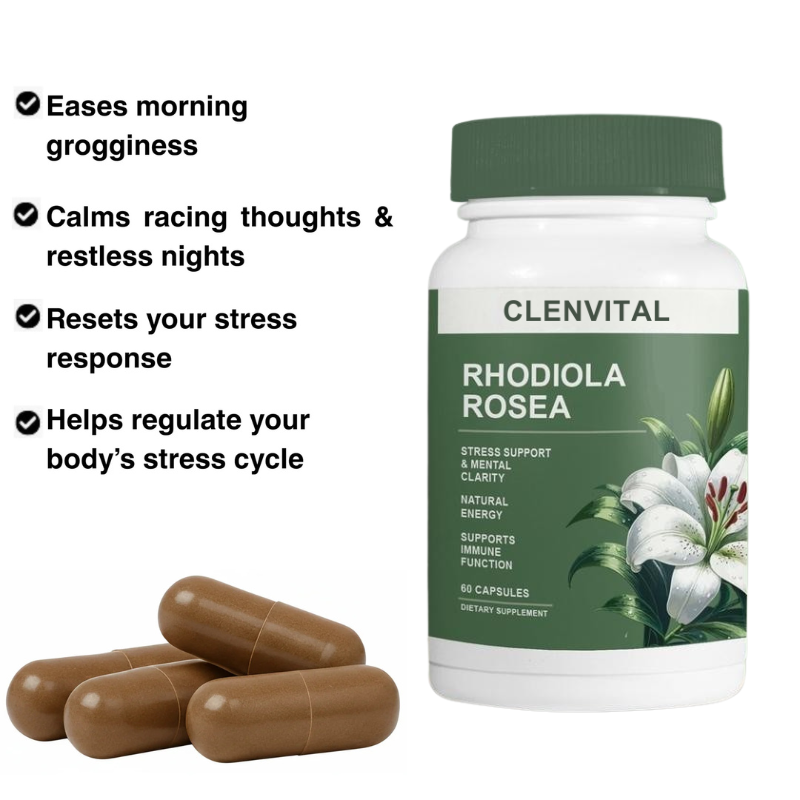 ClenVital Rhodiola Rosea Capsules 🍃