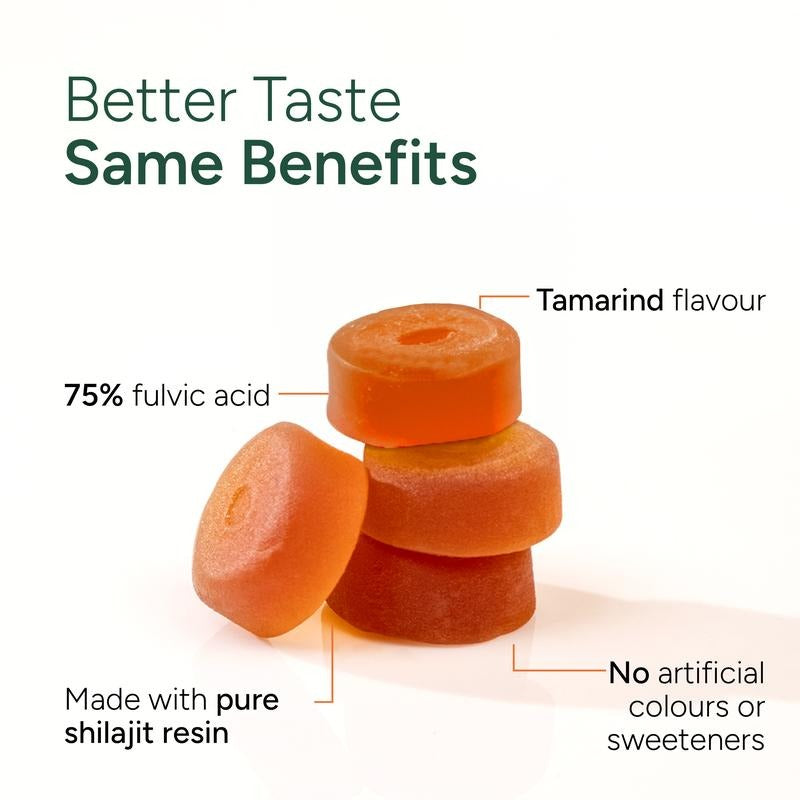Pure Himalayan Shilajit Gummies - 60 Gummies 🍬