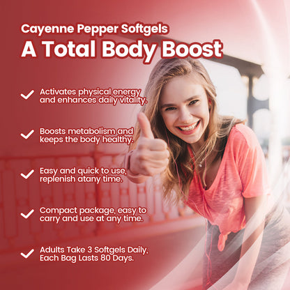 Cayenne Pepper Softgels Supplement