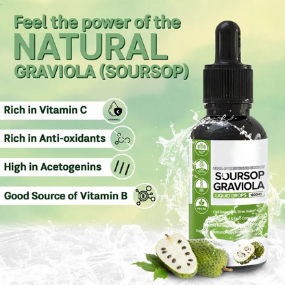 Pure Organic Soursop Drop Extract 🍃