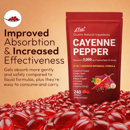 Clenvital® Cayenne Pepper Softgels