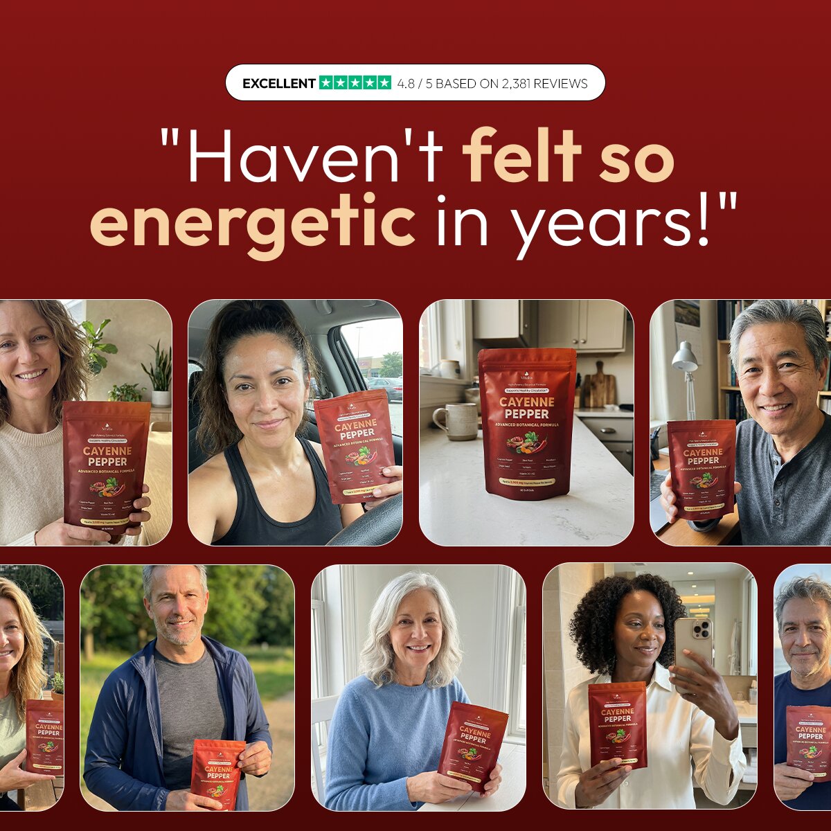 Clenvital® Cayenne Pepper Softgels