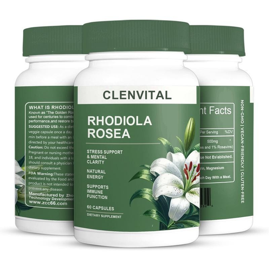 ClenVital Rhodiola Rosea Capsules 🍃