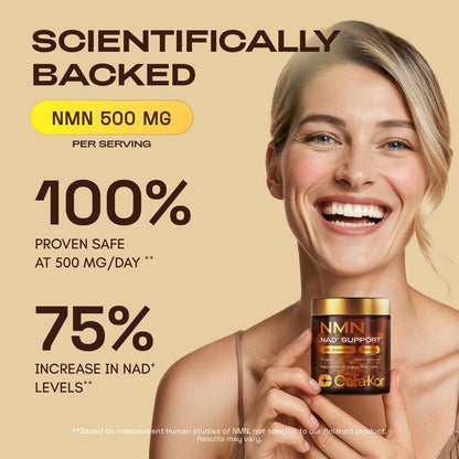 NMN – Supports Cellular Energy & NAD+ Levels