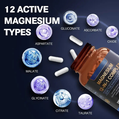12 in 1 Magnesium Complex Capsules