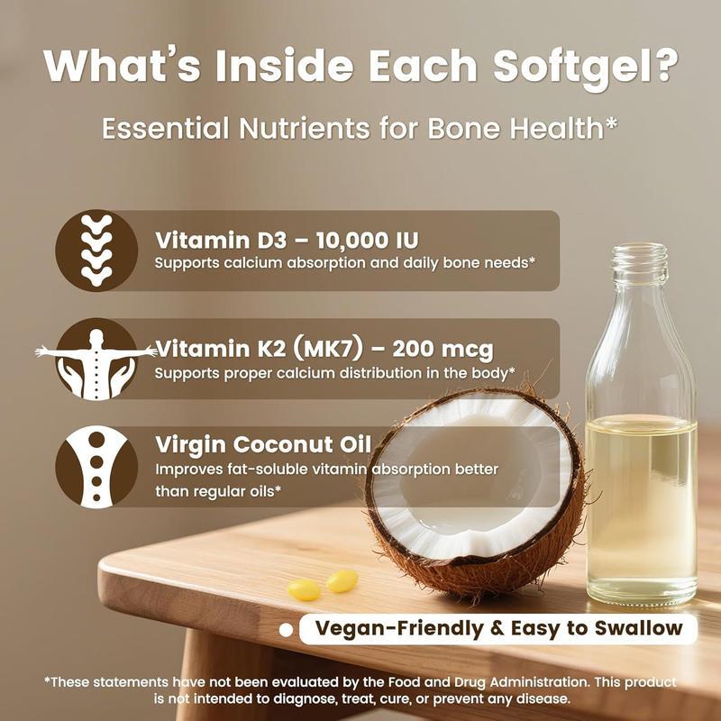 Vitamin D3 & K2