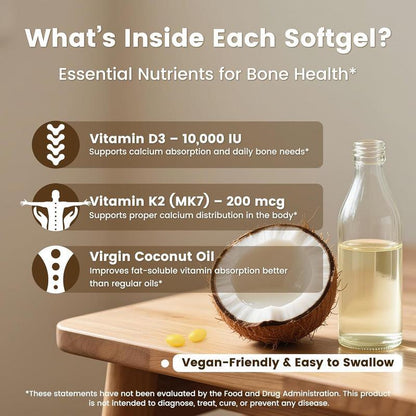 Vitamin D3 & K2