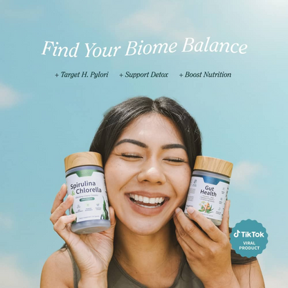 Gut Glow Bundle - Gut Health + Spirulina & Chlorella 🍃