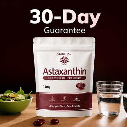 atc Clenvital Astaxanthin - Nature’s Most Powerful Antioxidant for Whole Body Support & Cellular Protection