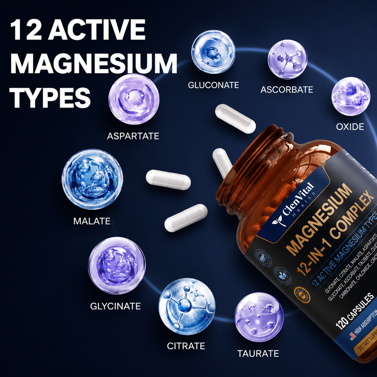 12-in-1 Magnesium Complex 700mg