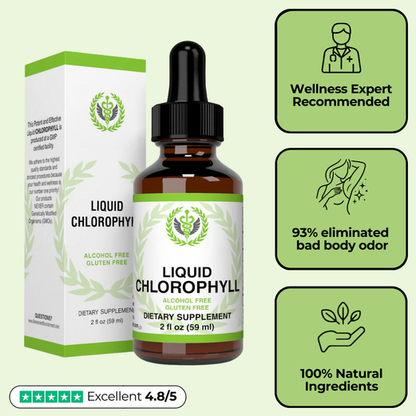 Chlorophyll Drops For Gut Health & Body Odor