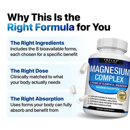 8-in-1 Magnesium Complex Capsules