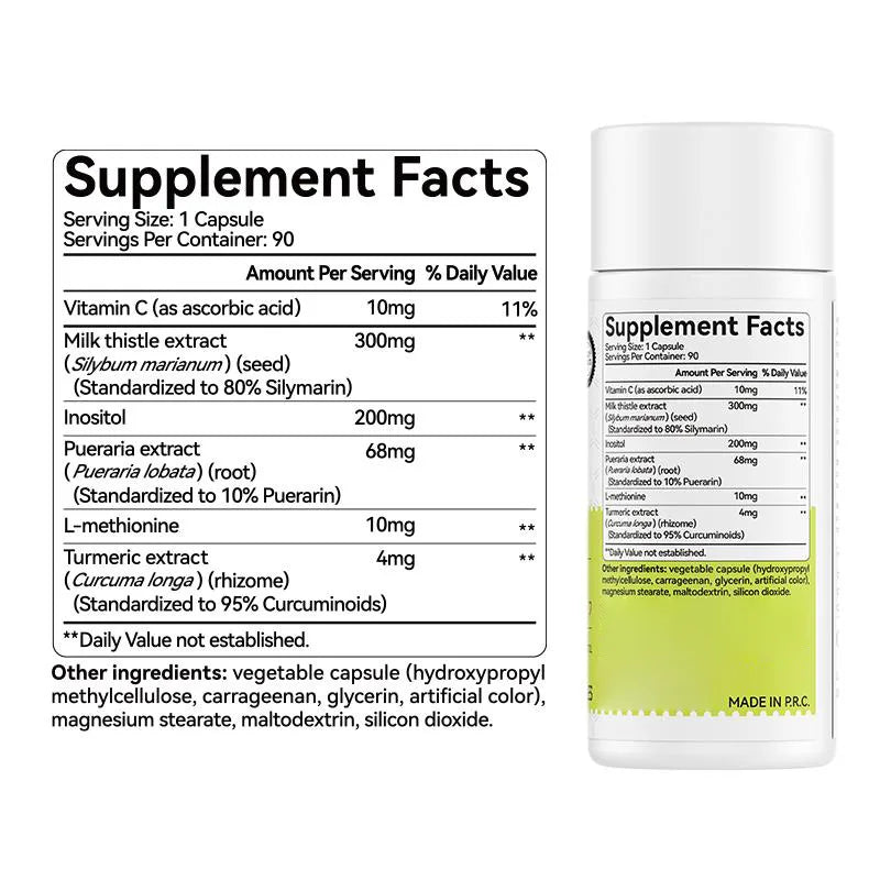 Milk Thistle Liver Support- Purification & Detoxification 🍃