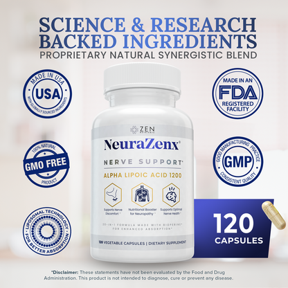 Neurazenx® with R-ALA Matrix | 1200mg