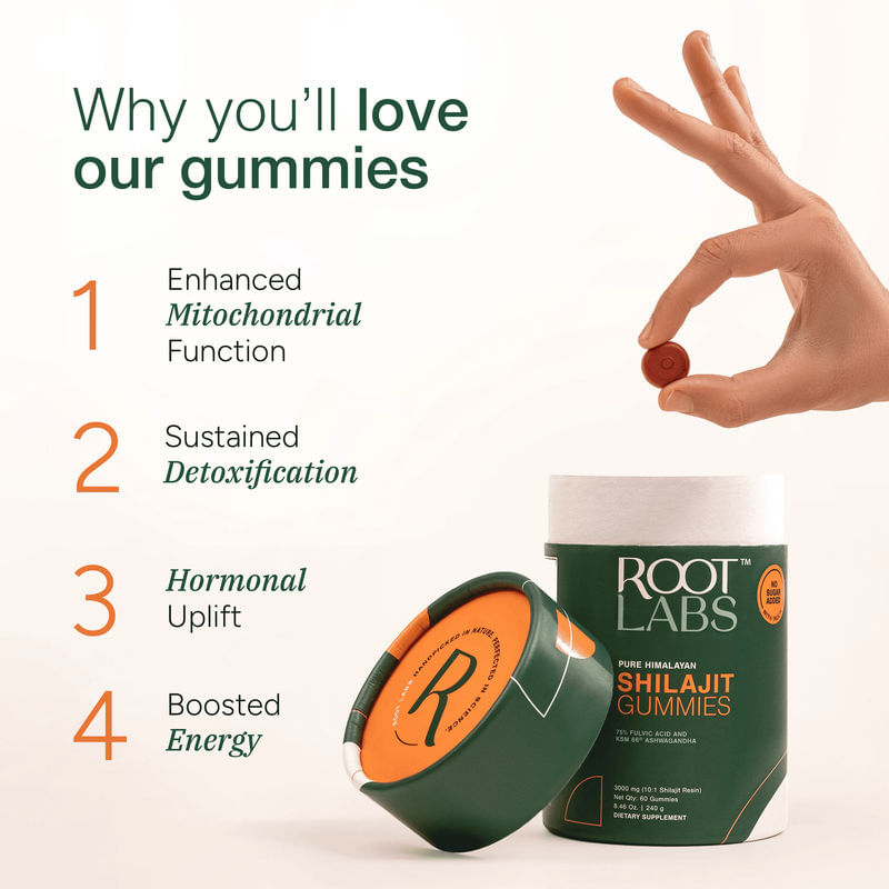 Pure Himalayan Shilajit Gummies - 60 Gummies 🍬