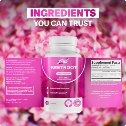 Clenvital™ Organic Beetroot Capsules