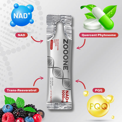 ClenVital® NR1000 NAD⁺ Berry Flavor - 30 Pack 🍃