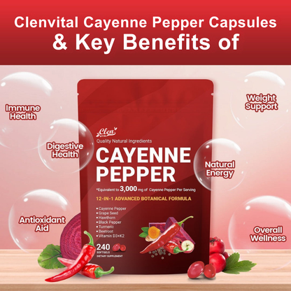 Cayenne Pepper Softgels Supplement