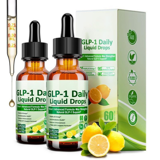 GLP-1 Daily Liquid Drops Metabolism & Immune Support 🍃