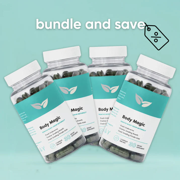 Body Magic - Natural Deodorant Supplement 🍃