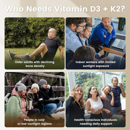 Vitamin D3 & K2