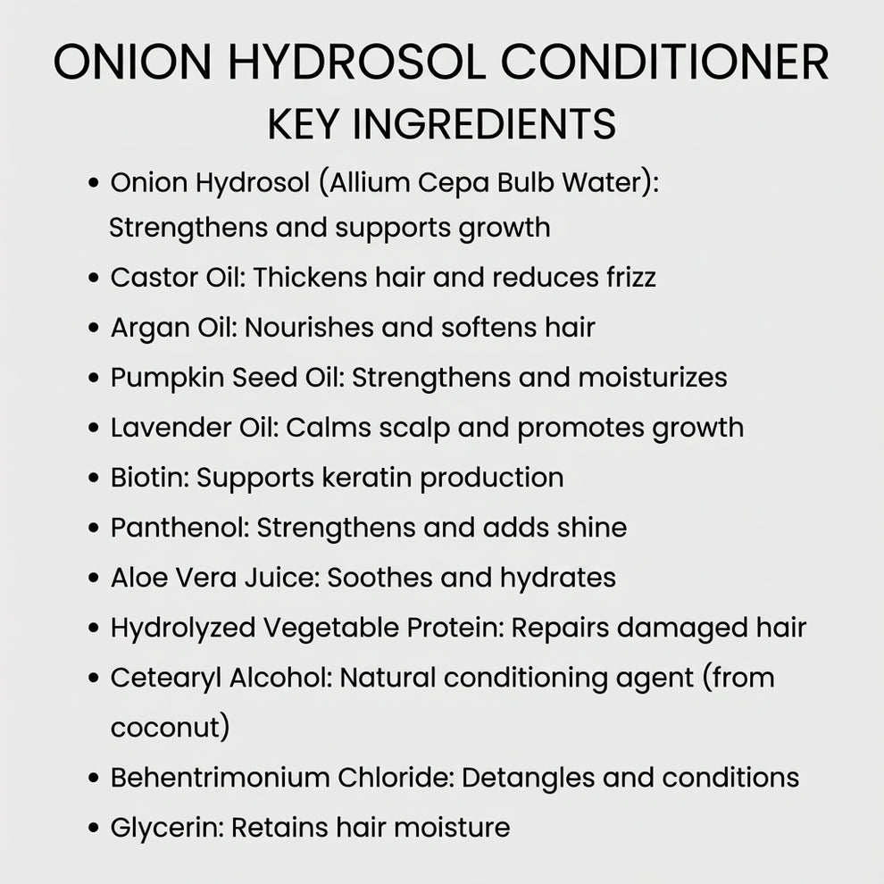 Onion Hydrosol Hair Growth Duo