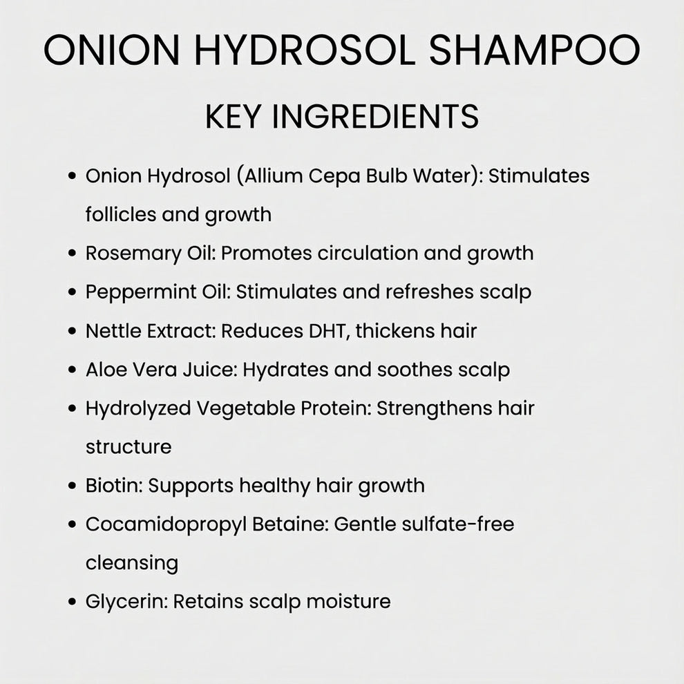 Onion Hydrosol Hair Growth Duo