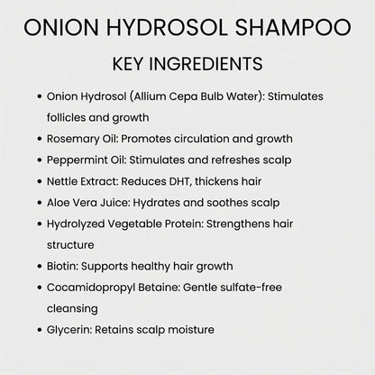 Onion Hydrosol Hair Growth Duo