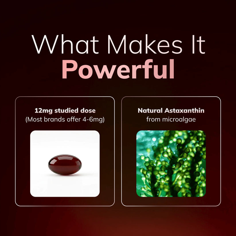 atc Clenvital Astaxanthin - Nature’s Most Powerful Antioxidant for Whole Body Support & Cellular Protection